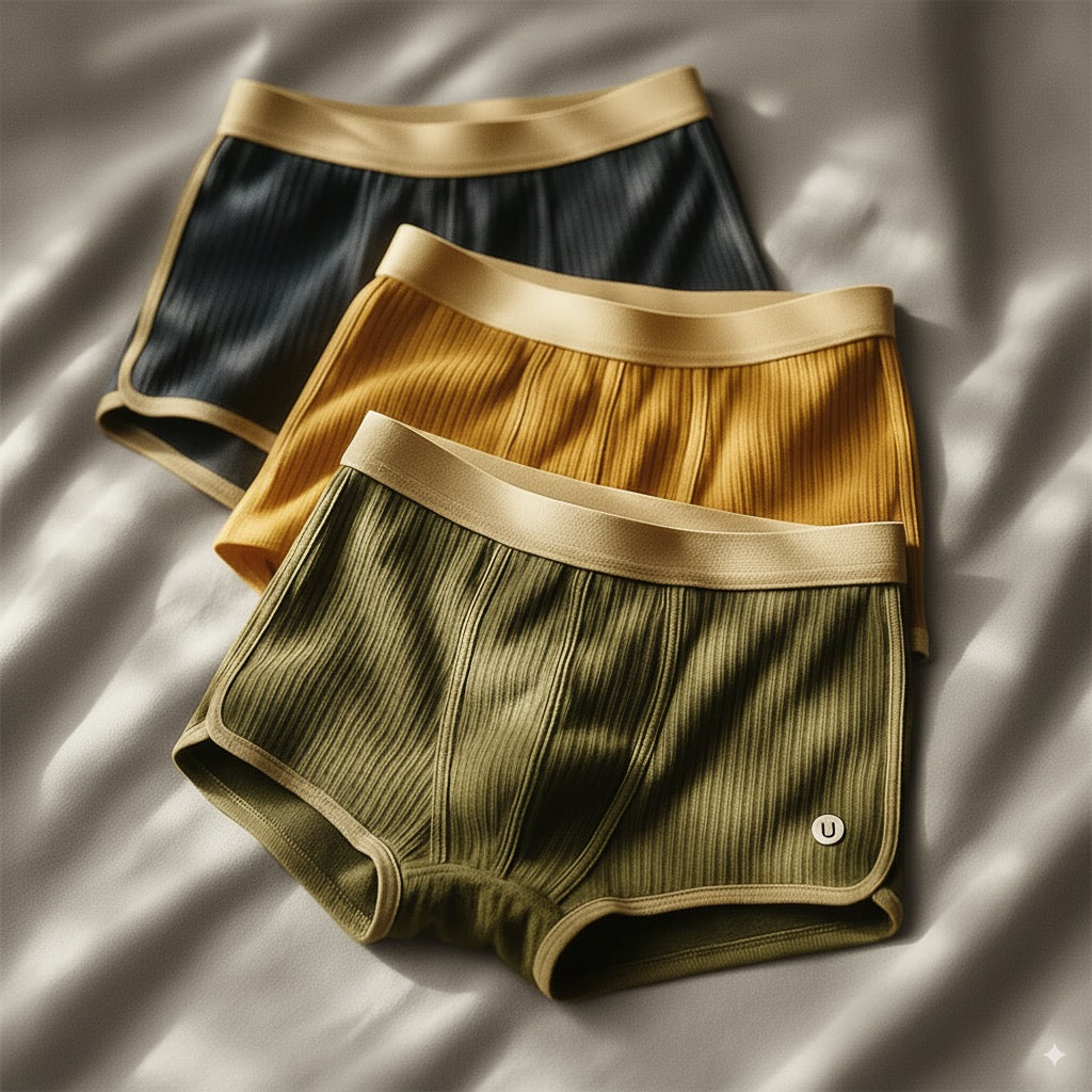 Organic Cotton Boxer Shorts 3-Pack