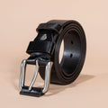 Full-Grain Leather Vintage Buckle Belt