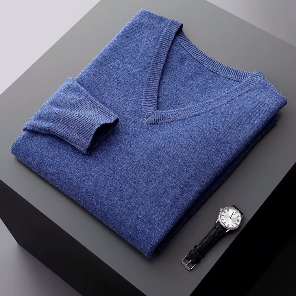 Fine Merino V-Neck Sweater