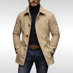 Clean-Cut Urban Winter Coat