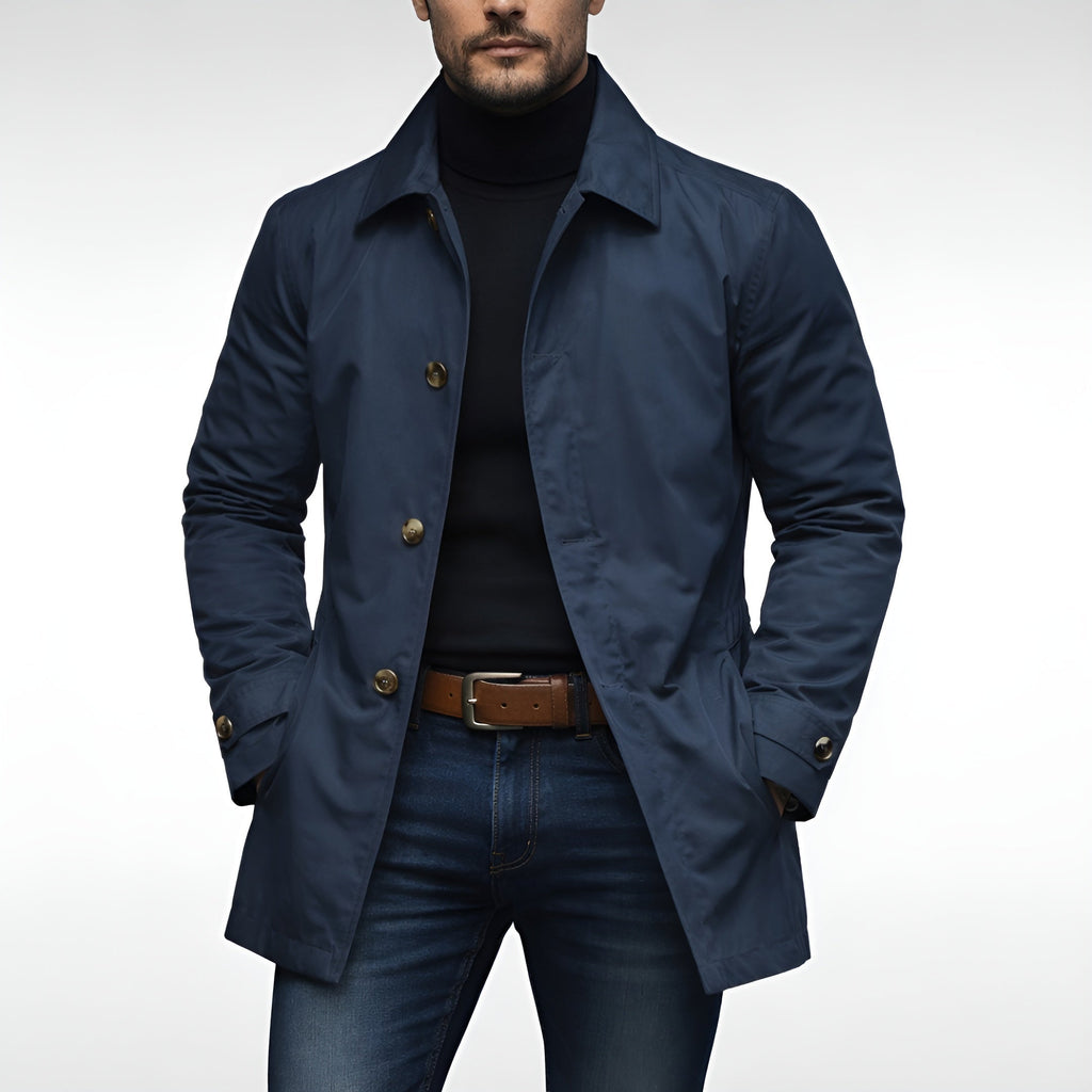 Clean-Cut Urban Winter Coat