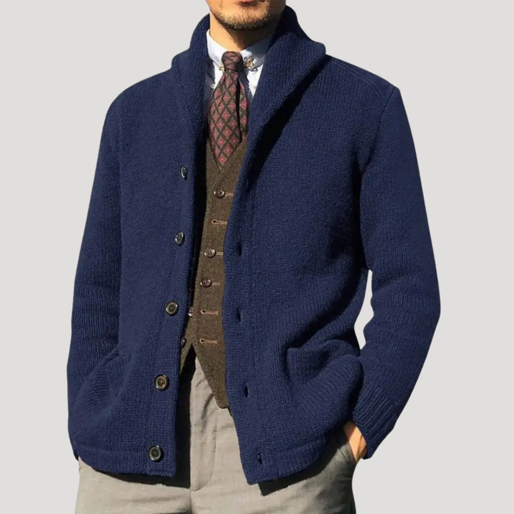 Shawl Collar Wool Coatigan