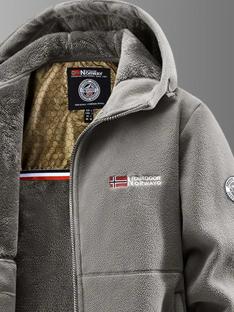 Fleece-Lined Thermal Winter Jacket