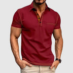 Contrast Trim Short Sleeve Polo