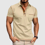 Contrast Trim Short Sleeve Polo