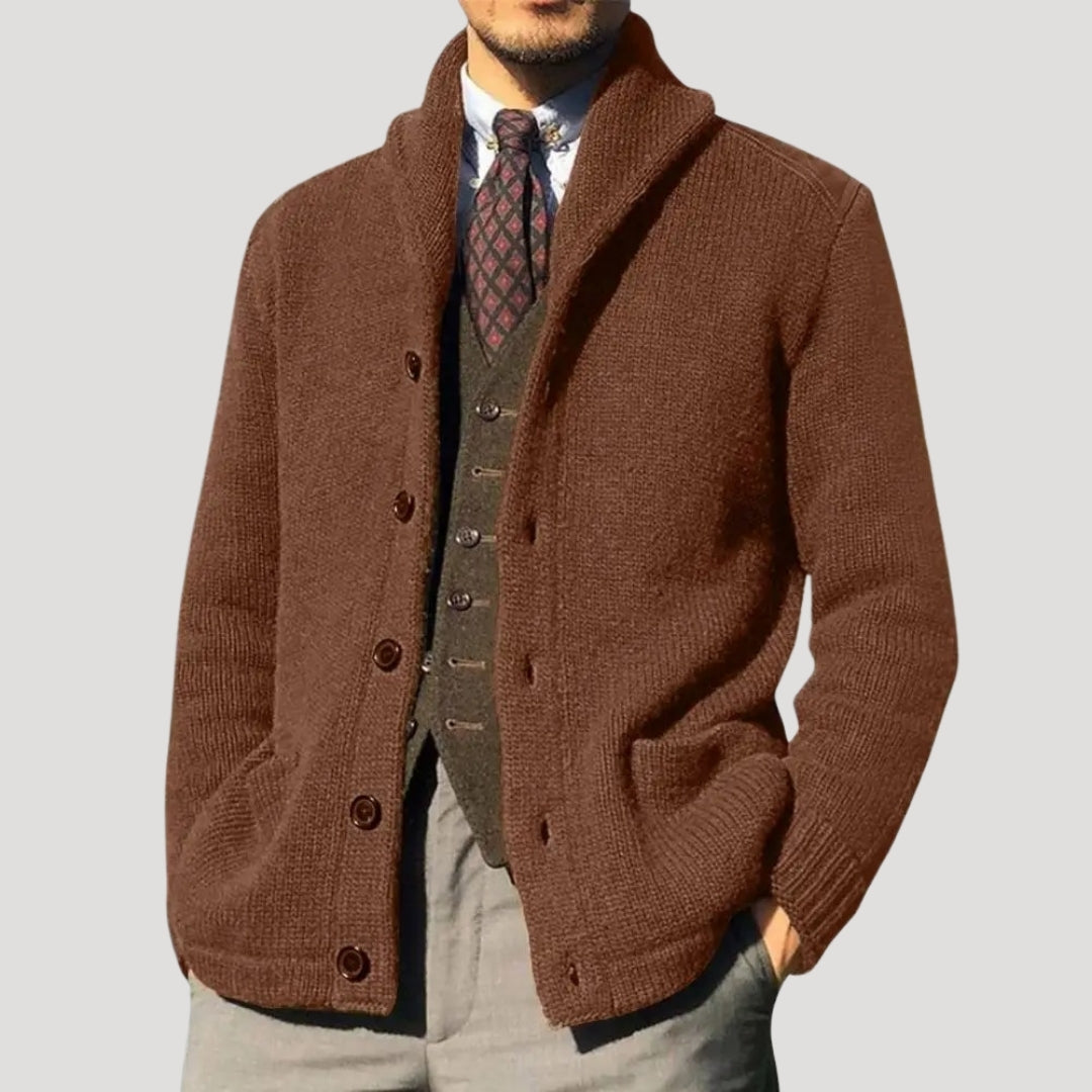 Shawl Collar Wool Coatigan