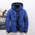 Quilted Down Puffer Winter Jacket