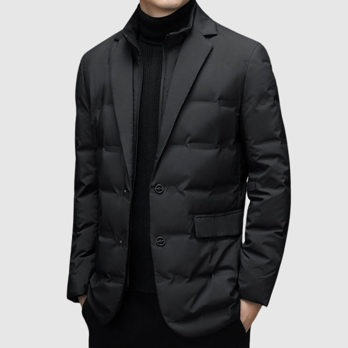 Slim Quilted Down Puffer Jacket