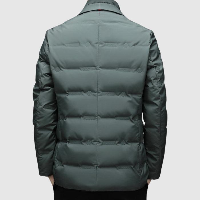 Slim Quilted Down Puffer Jacket