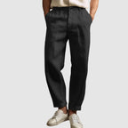 Straight Leg Breathable Linen Pants