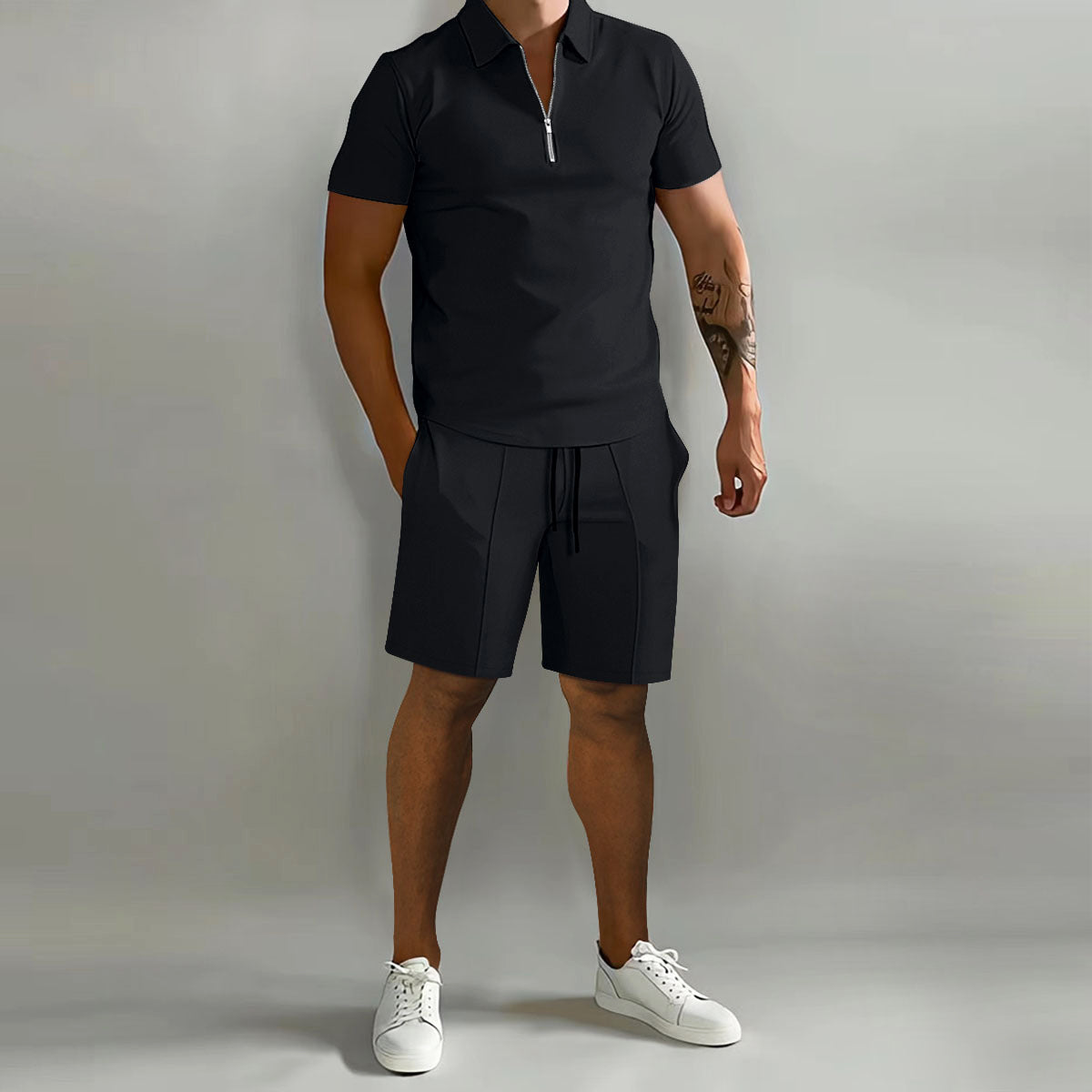 Summer Shirt and Shorts Set