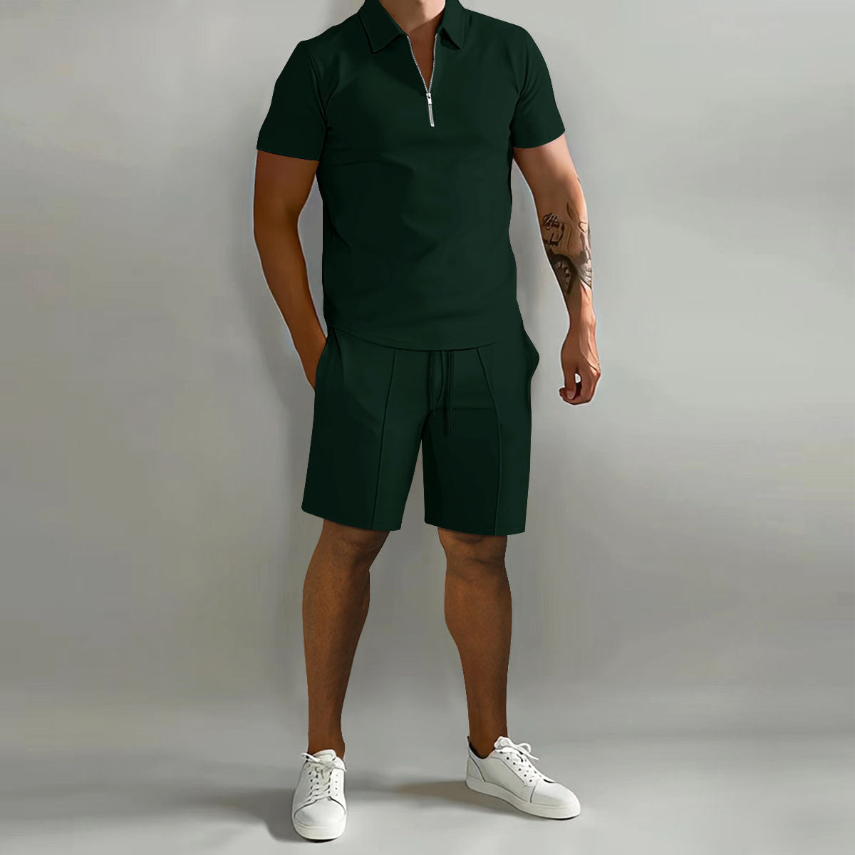Summer Shirt and Shorts Set
