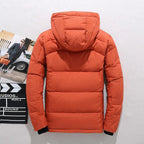 Quilted Down Puffer Winter Jacket