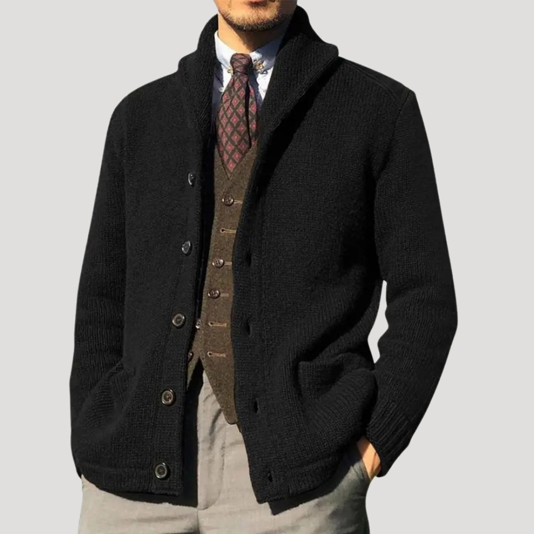 Shawl Collar Wool Coatigan