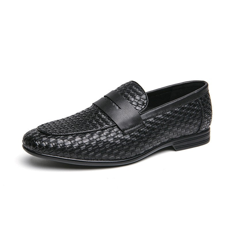 Hand-Woven Penny Loafers