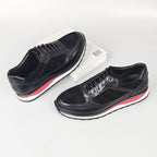 Retro Cowhide Leather Sneakers