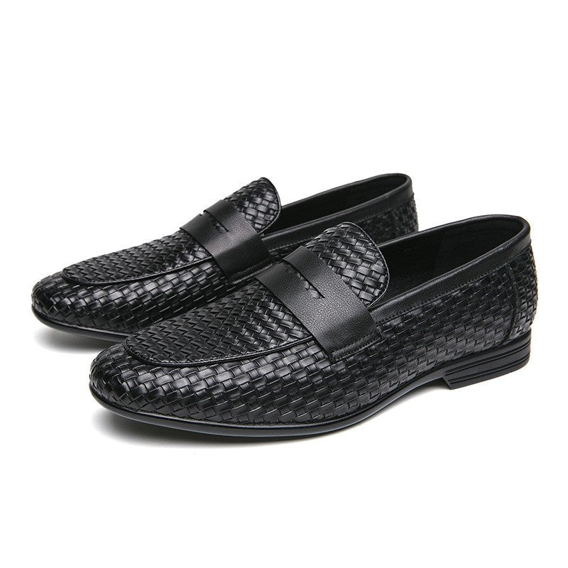Hand-Woven Penny Loafers