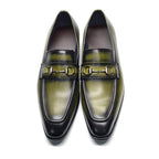 Soft Cowhide Slip-On Loafers