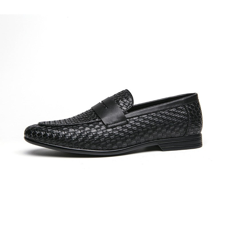 Hand-Woven Penny Loafers