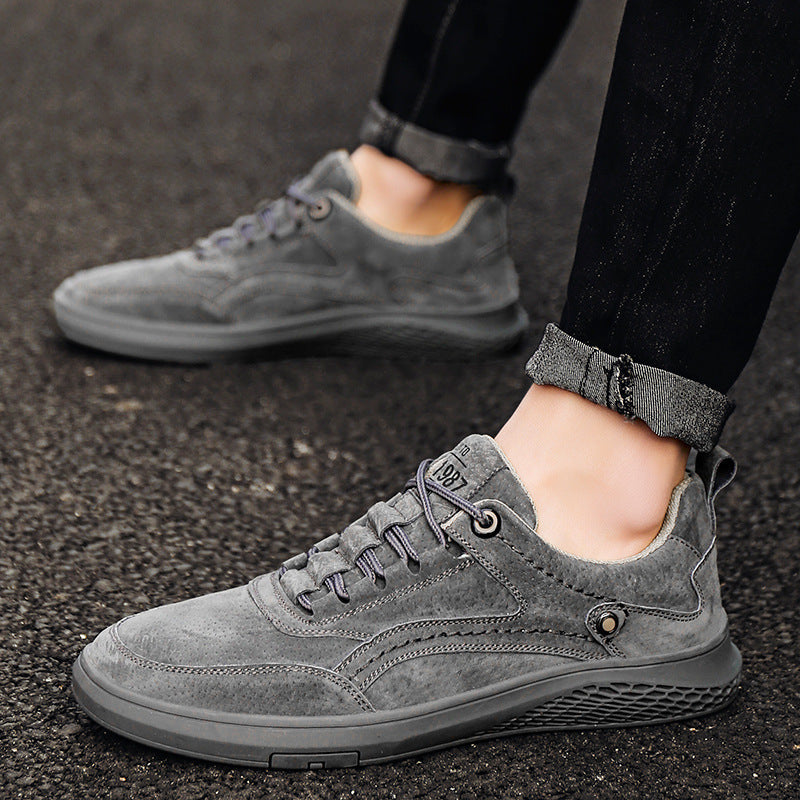 Vintage Suede Comfort Sneakers