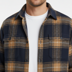 Men's Brushed Cotton Flannel Shirt