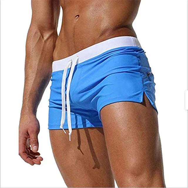 Quick-Dry Mesh-Lined Swim Shorts