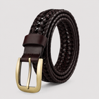 Woven Leather Belt