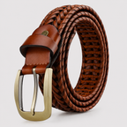 Woven Leather Belt