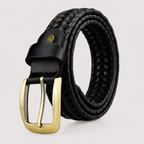 Woven Leather Belt
