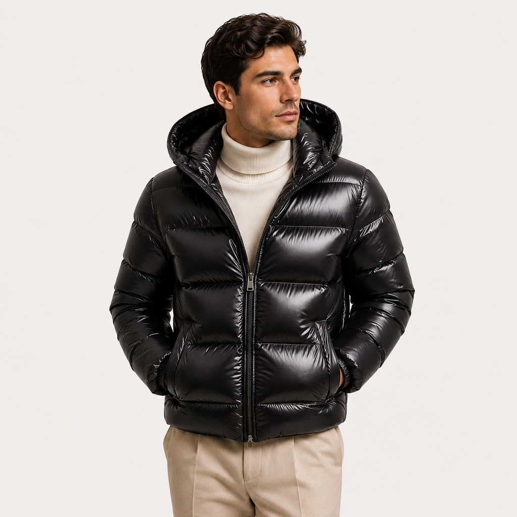 Insulated Hooded Winter Jacket