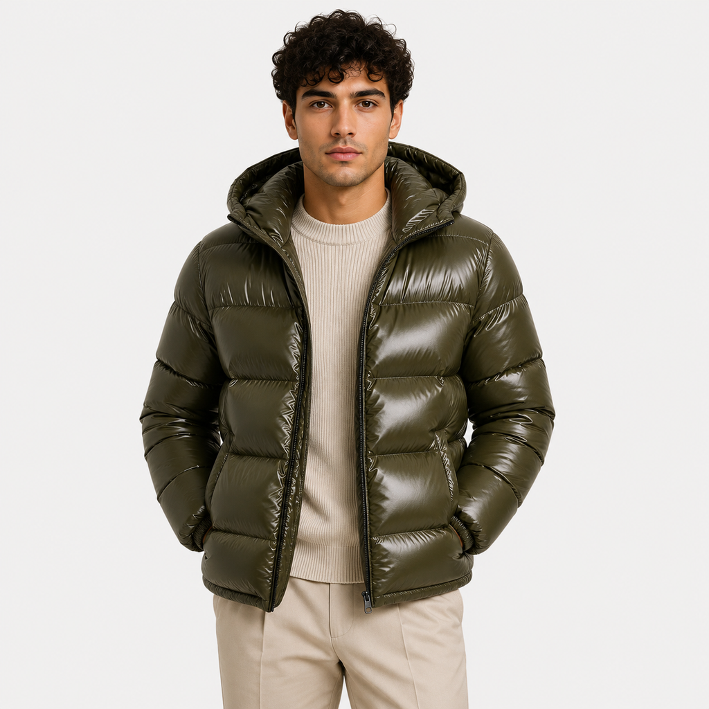 Insulated Hooded Winter Jacket