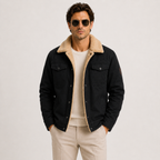Fleece-Lined Utility Jacket