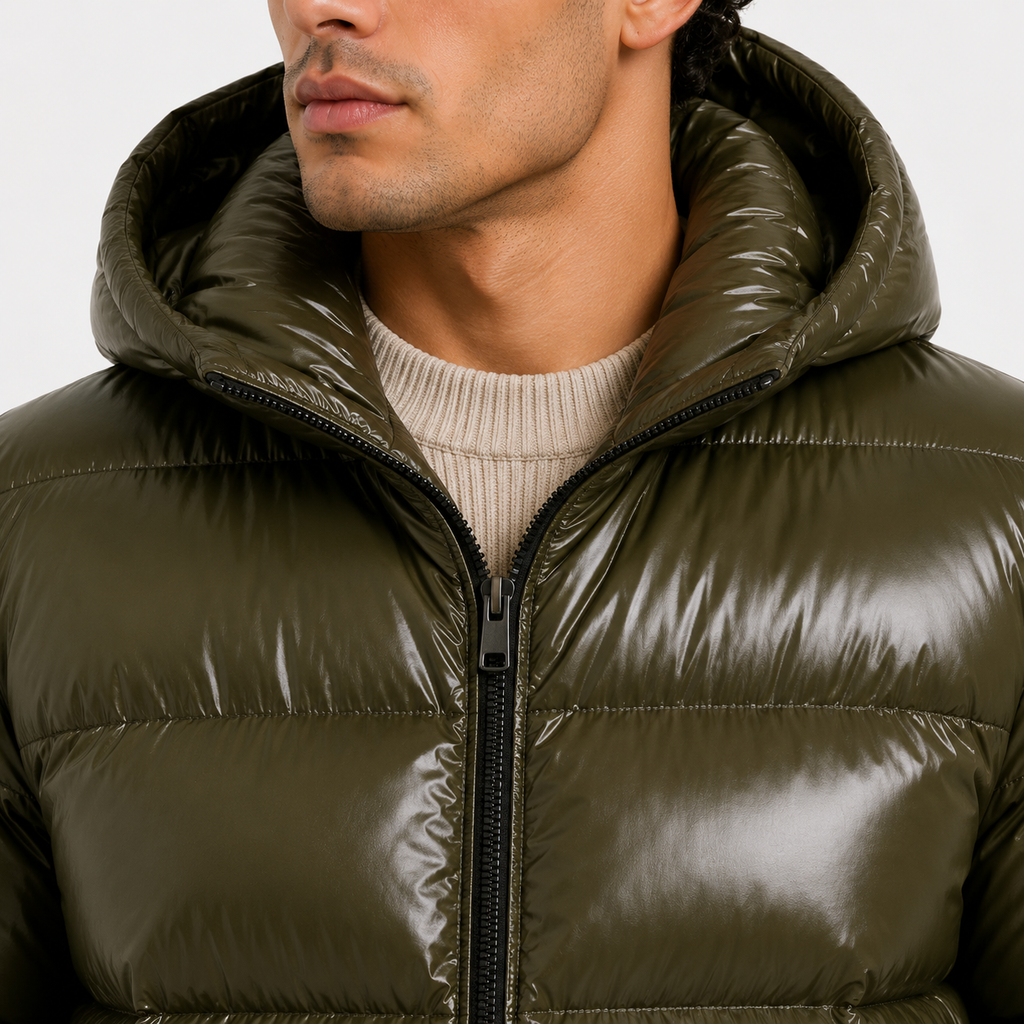 Insulated Hooded Winter Jacket