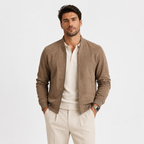 Suede-Look Bomber Jacket