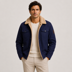 Fleece-Lined Utility Jacket