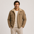 Fleece-Lined Utility Jacket