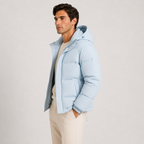Lightweight Hooded Puffer Jacket