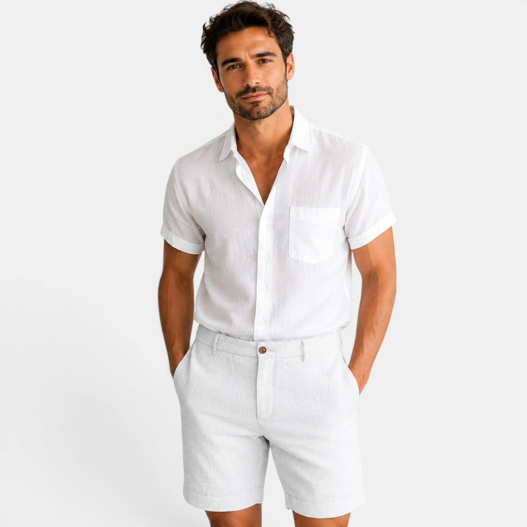 Cotton-Linen Everyday Shorts