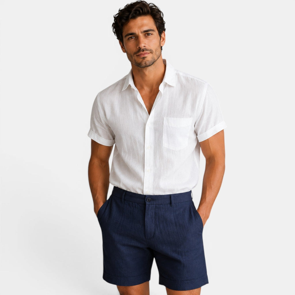 Cotton-Linen Everyday Shorts