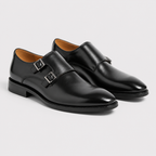 Double Monk Strap Dress Shoes
