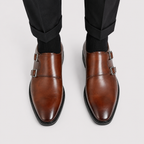 Double Monk Strap Dress Shoes