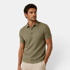 Refined Textured Polo Shirt