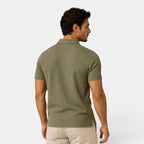 Refined Textured Polo Shirt