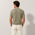 Textured Knit Crewneck Tee