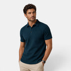 Refined Textured Polo Shirt