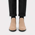 Suede Chelsea Slip-On Boots
