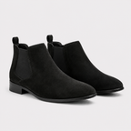 Suede Chelsea Slip-On Boots