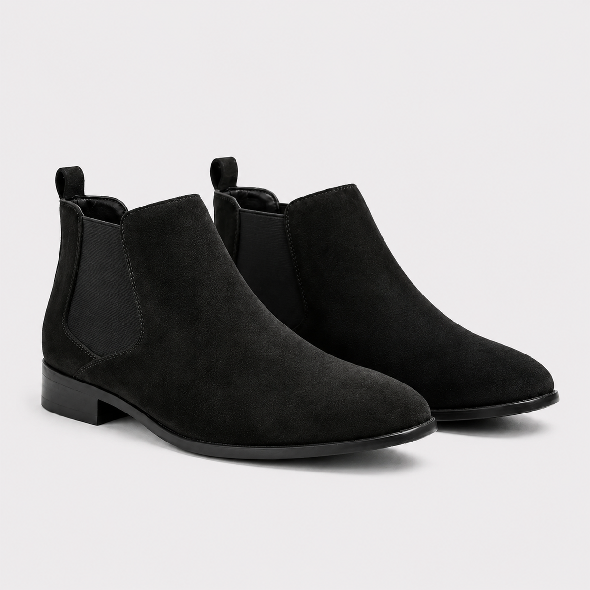 Suede Chelsea Slip-On Boots