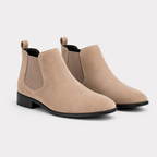 Suede Chelsea Slip-On Boots