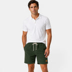 Soft Corduroy Drawstring Shorts